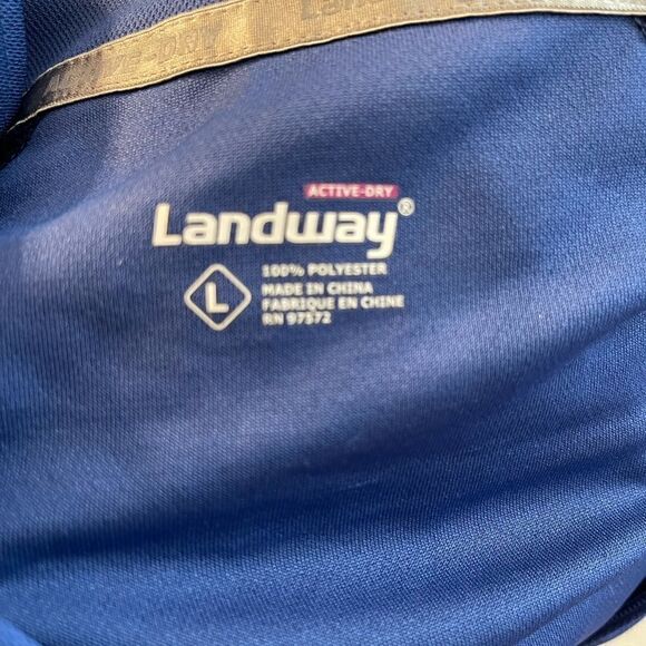 Landway Leavenworth Blue Pullover Size Large - Picture 7 of 8